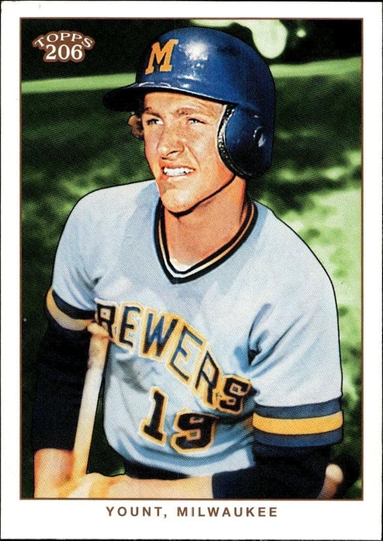 2002 Topps 206 Robin Yount #289 baseball trading card front