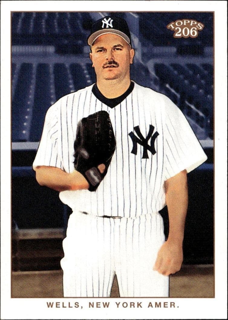 2002 Topps T206 David Wells #210 trading card