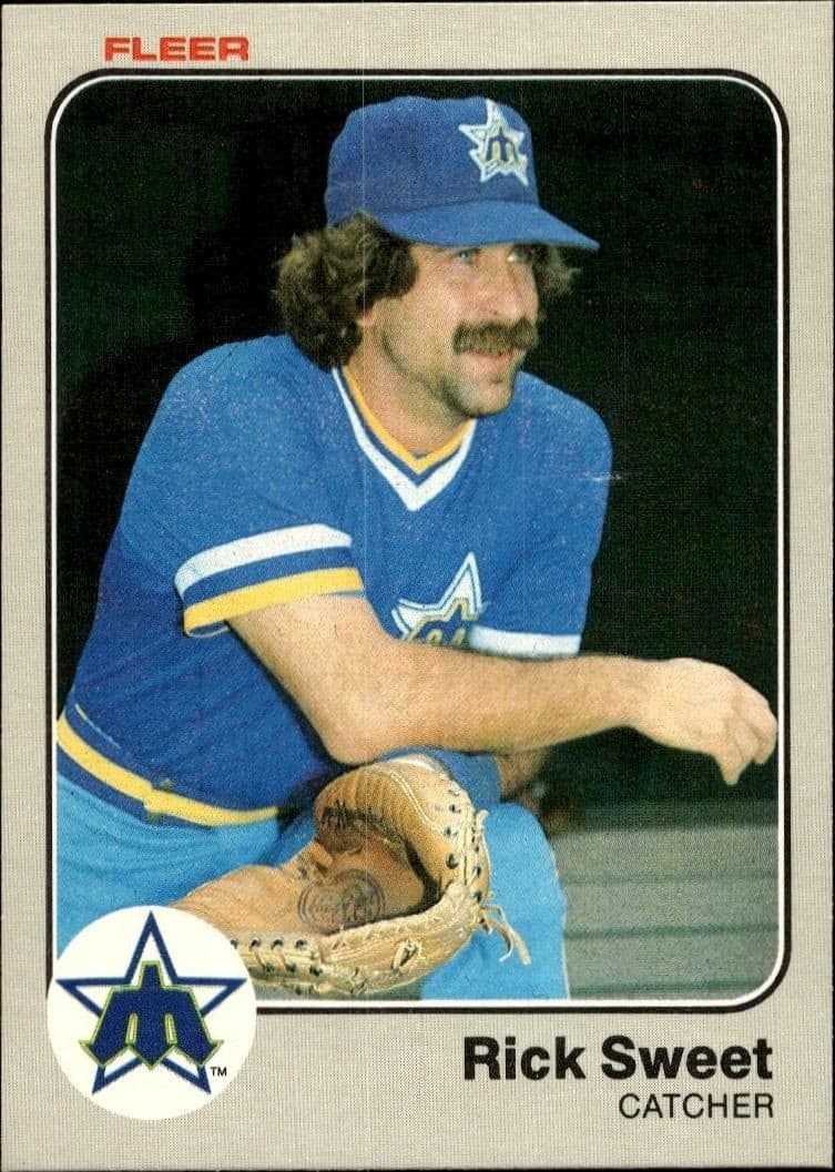 1983 Fleer Rick Sweet #487 trading card