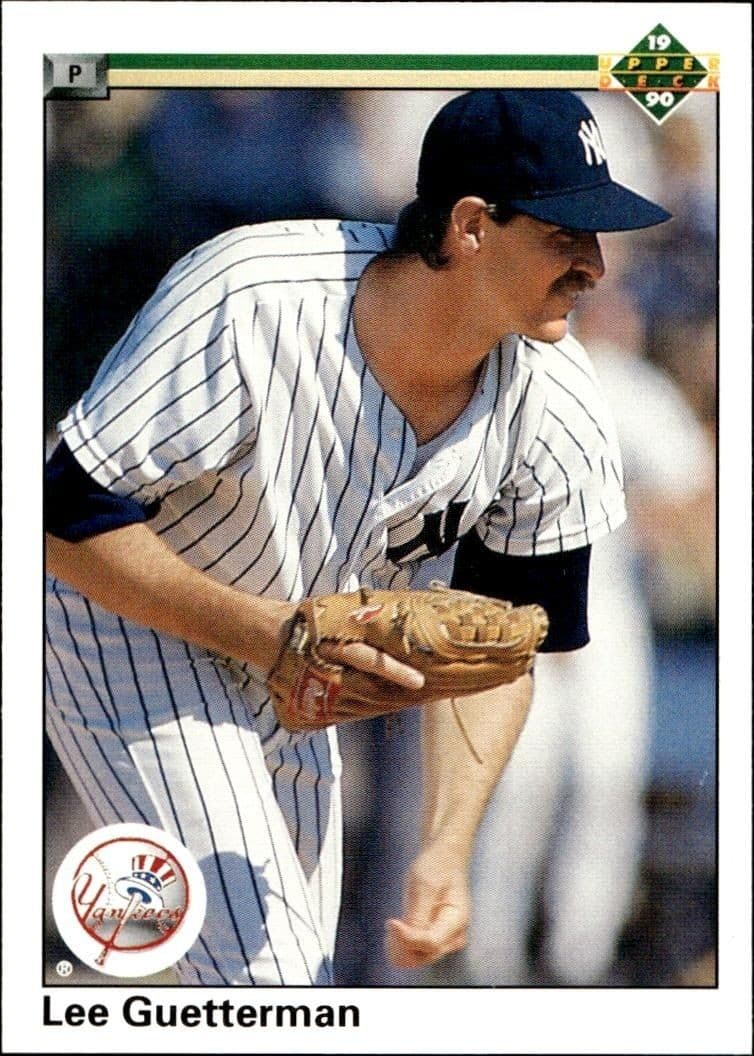 1990 Upper-Deck Low Number Lee Guetterman #318 trading card