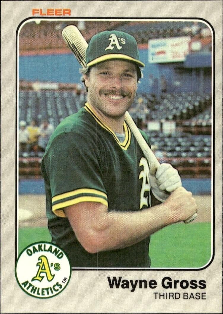 1983 Fleer Wayne Gross #517 baseball trading card front
