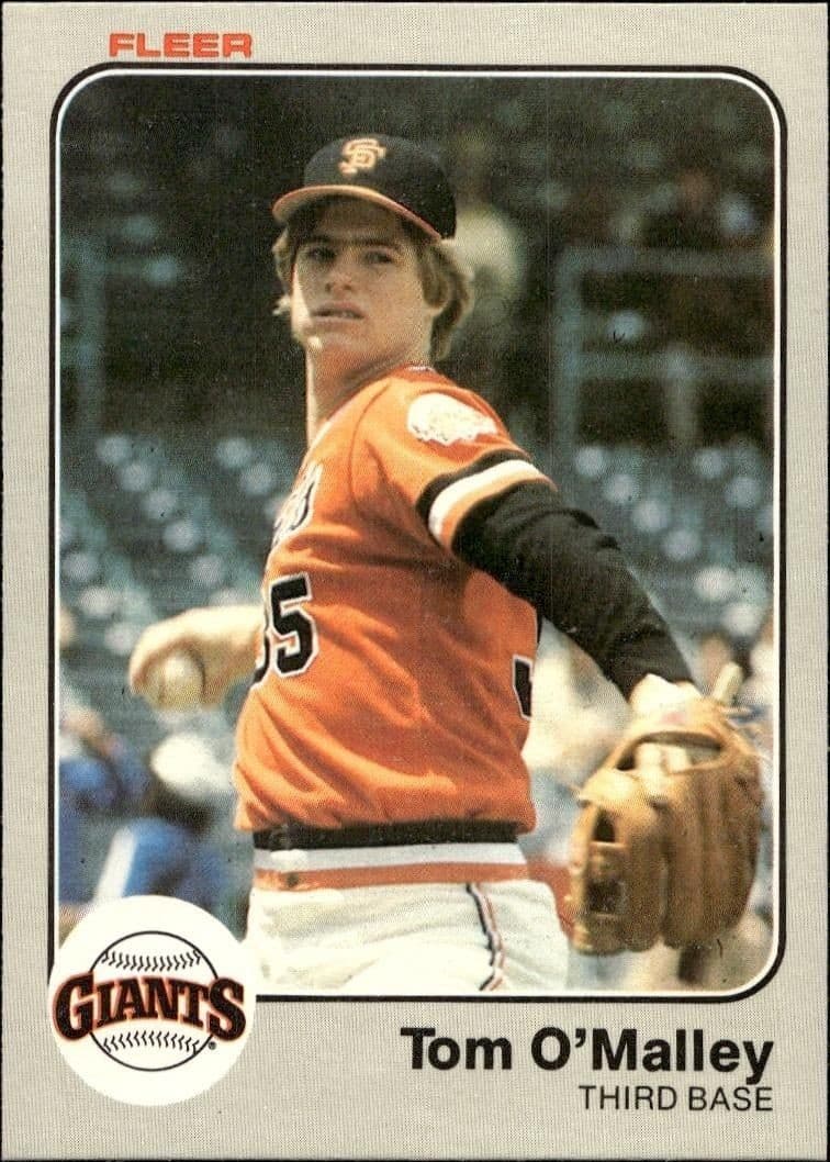 1983 Fleer Tom O'Malley #271 baseball trading card front