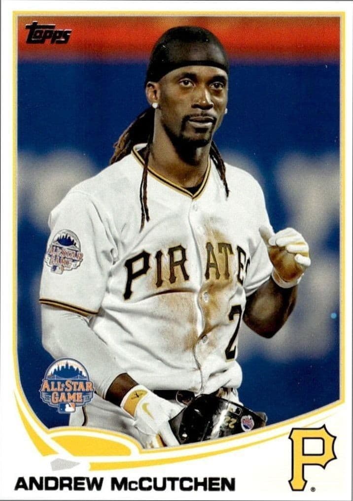 2013 Topps Update Series Andrew McCutchen #US35 trading card
