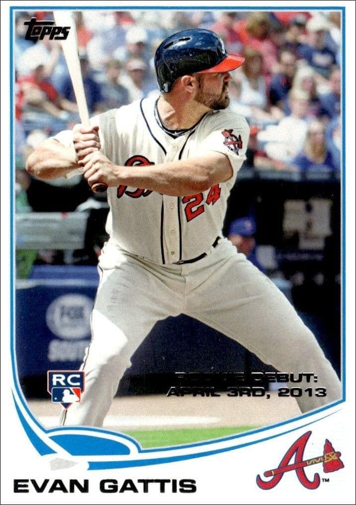 2013 Topps Update Series Evan Gattis #US87 trading card