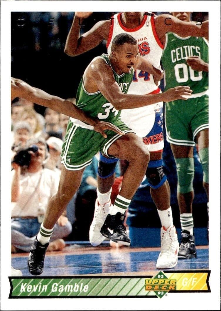 1992-93 Upper-Deck Kevin Gamble #211 trading card