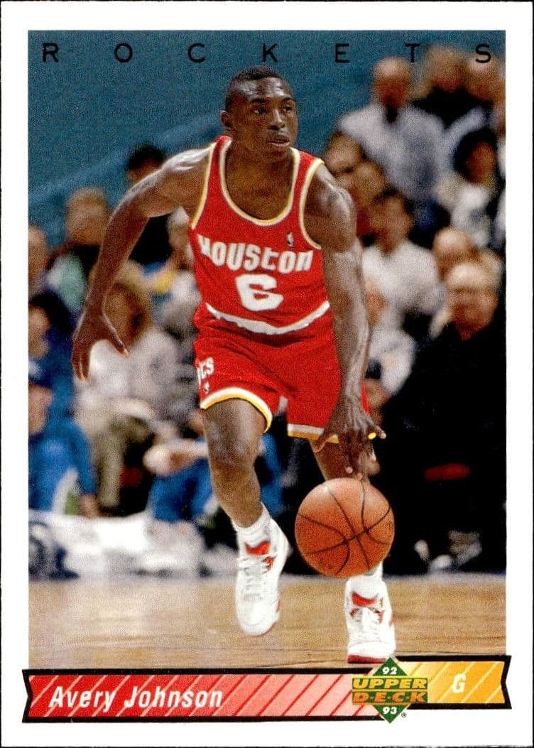 1992-93 Upper-Deck Avery Johnson #94 trading card
