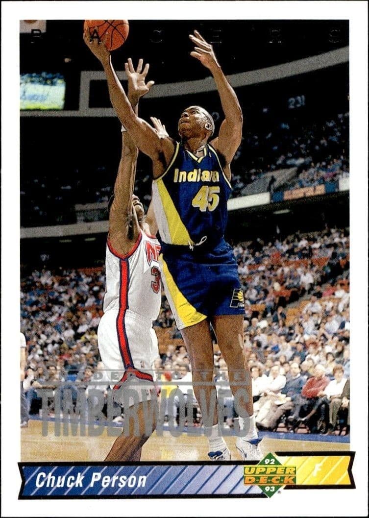 1992 Upper Deck Chuck Person #125 basketball trading card front