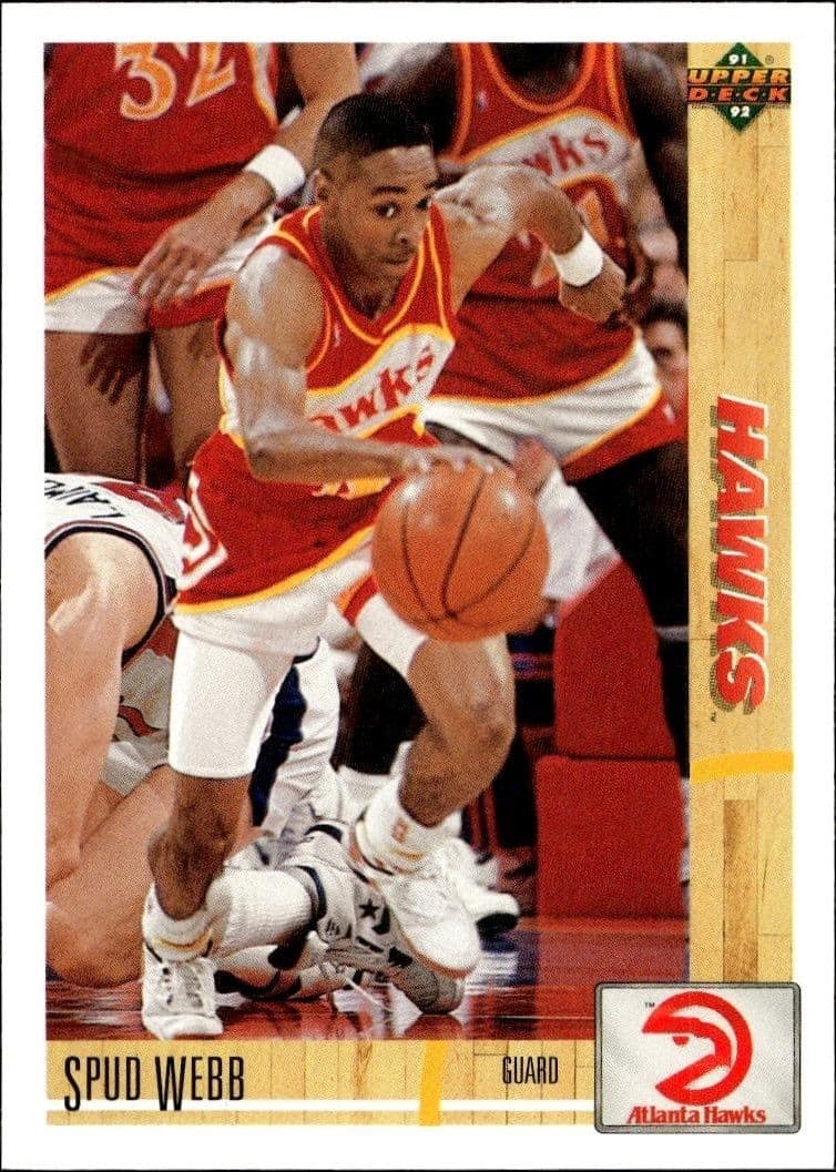 1991-92 Upper-Deck Spud Webb #251 trading card