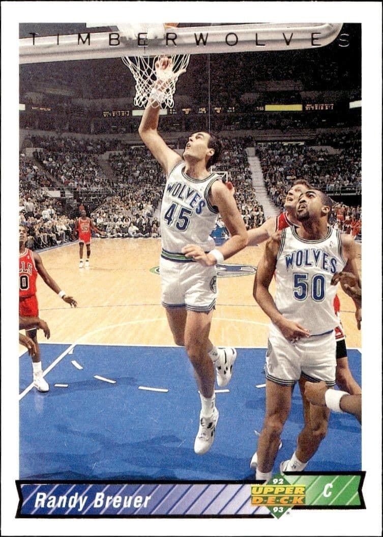 1992 Upper Deck Randy Breuer #276 basketball trading card front