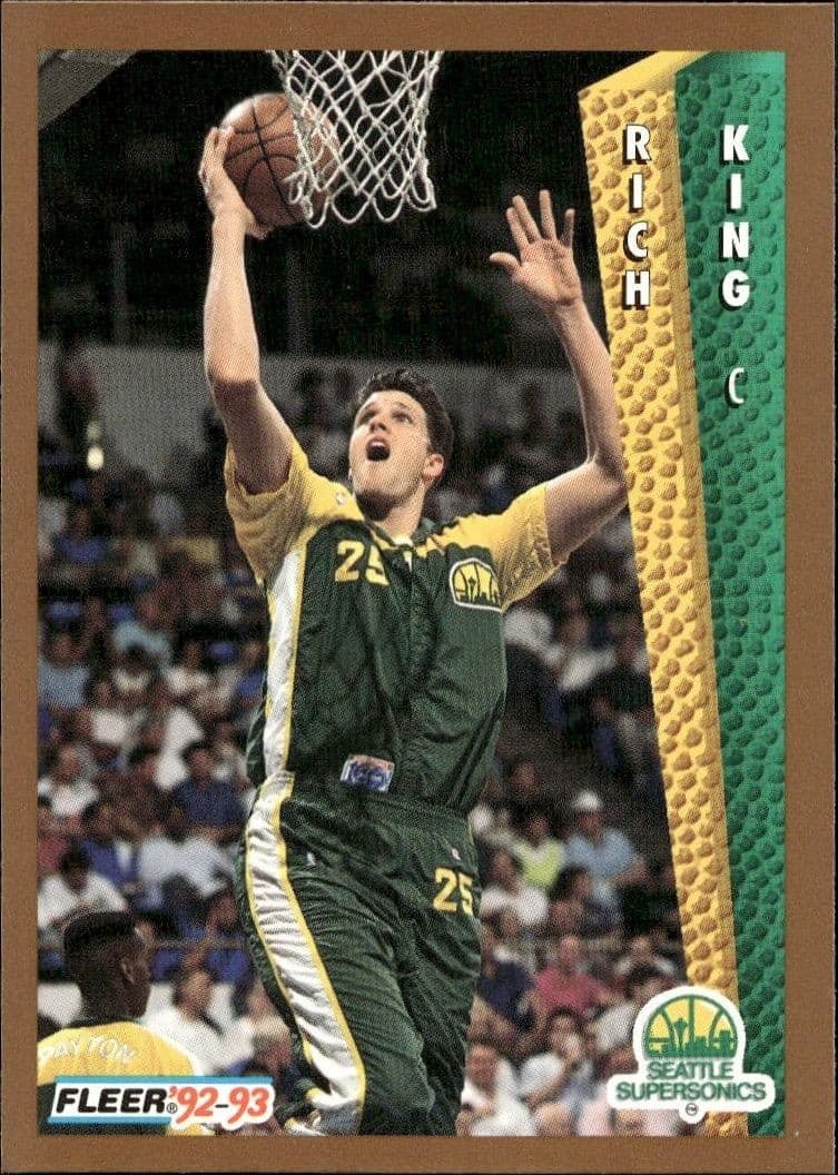 1992-93 Fleer Rich King #431 trading card