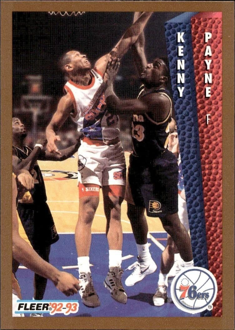 1992-93 Fleer Kenny Payne #407 trading card