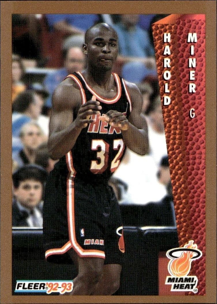 Harold Miner - Front