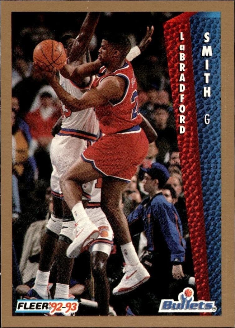 1992 Fleer LaBradford Smith #234 basketball trading card front