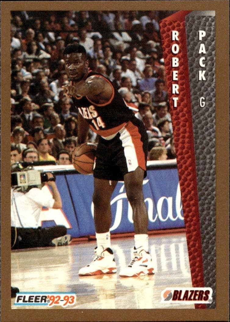 1992-93 Fleer Robert Pack #189 trading card