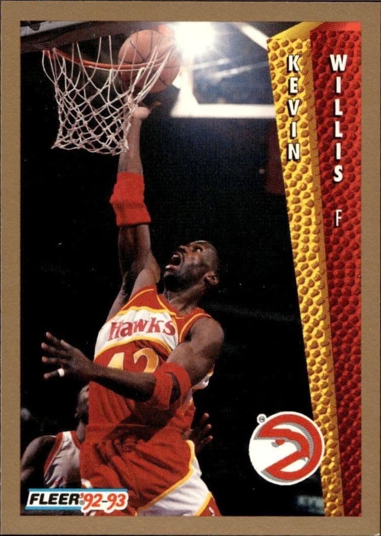 1992-93 Fleer Kevin Willis #9 trading card