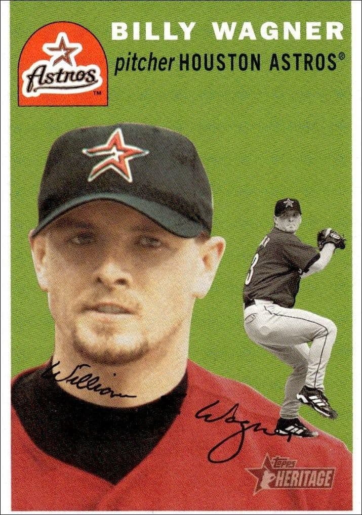 2003 Topps Heritage Billy Wagner #154 trading card