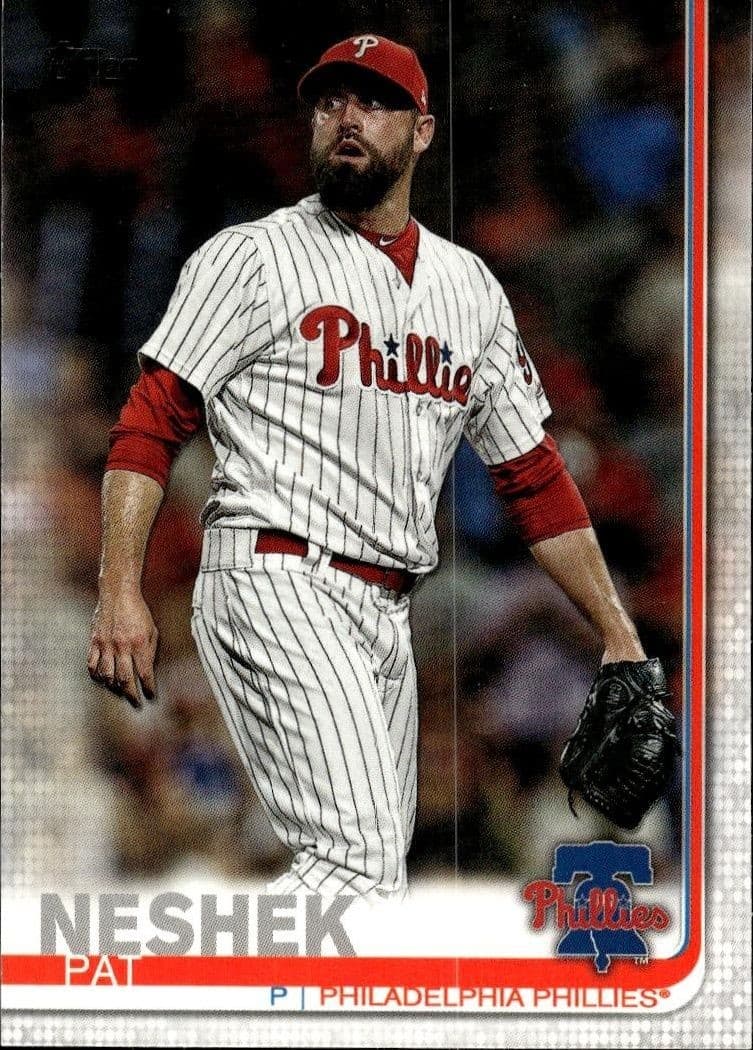 2019 Topps Series 2 Pat Neshek #668 trading card