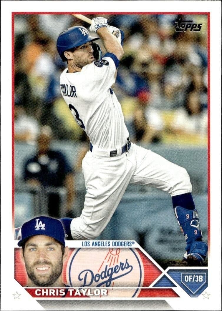 2023 Topps Series 2 Chris Taylor #562 trading card