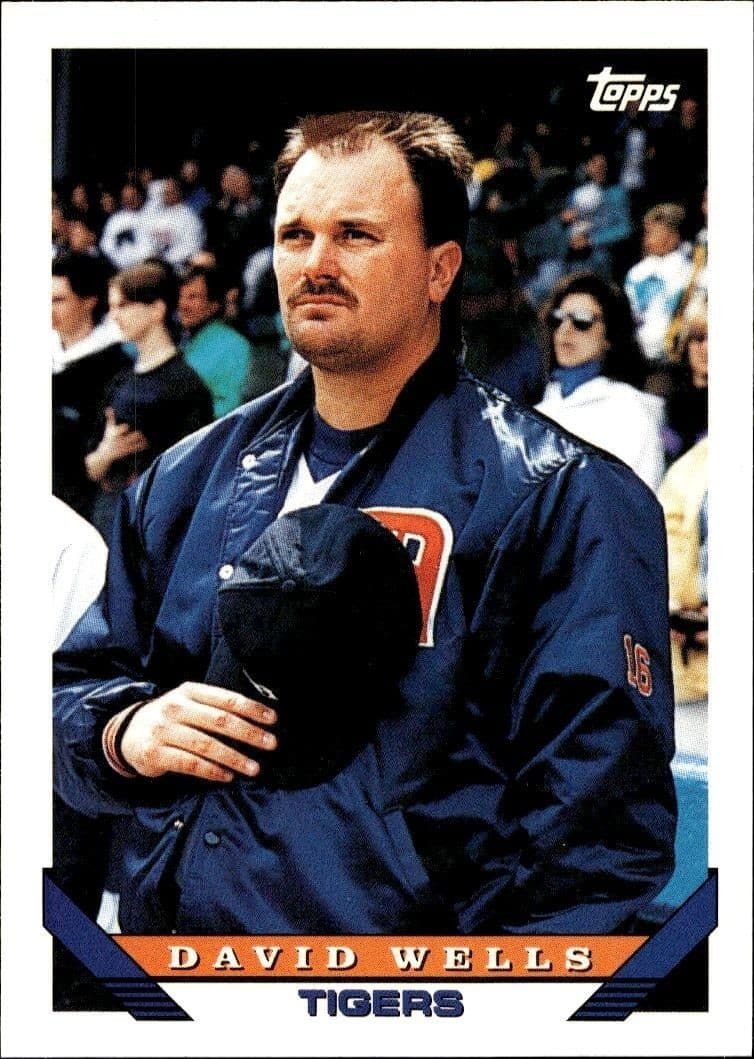 1993 Topps Traded David Wells #50T trading card
