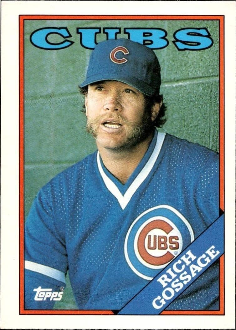 1988 Topps Traded Rich Gossage #41T baseball trading card front