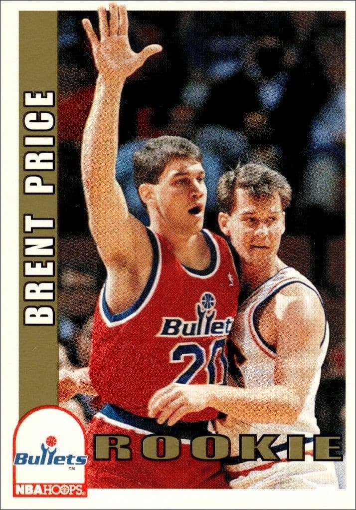 1992-93 Skybox NBA Hoops Series 2 Brent Price #480 trading card