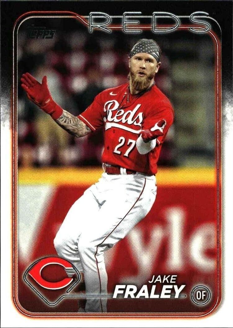 2024 Topps Series 1 Jake Fraley #261 trading card