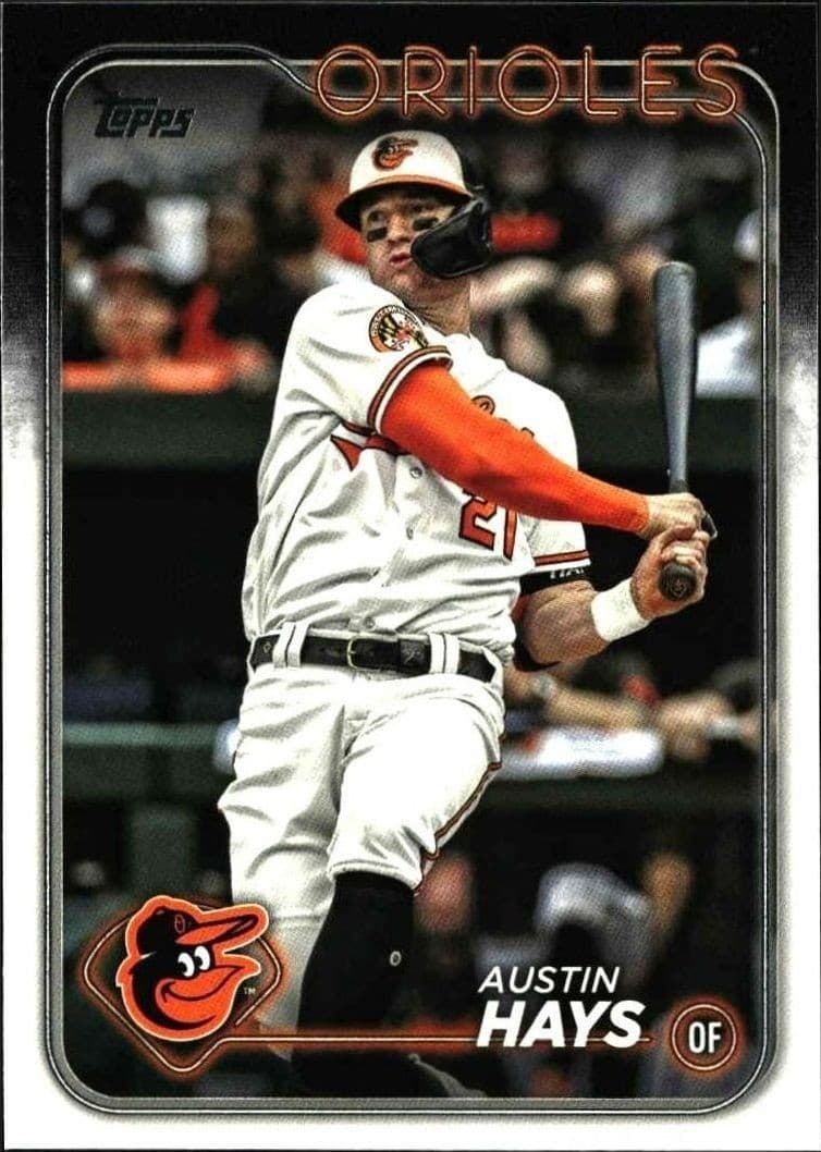 2024 Topps Series 1 Austin Hays #307 trading card