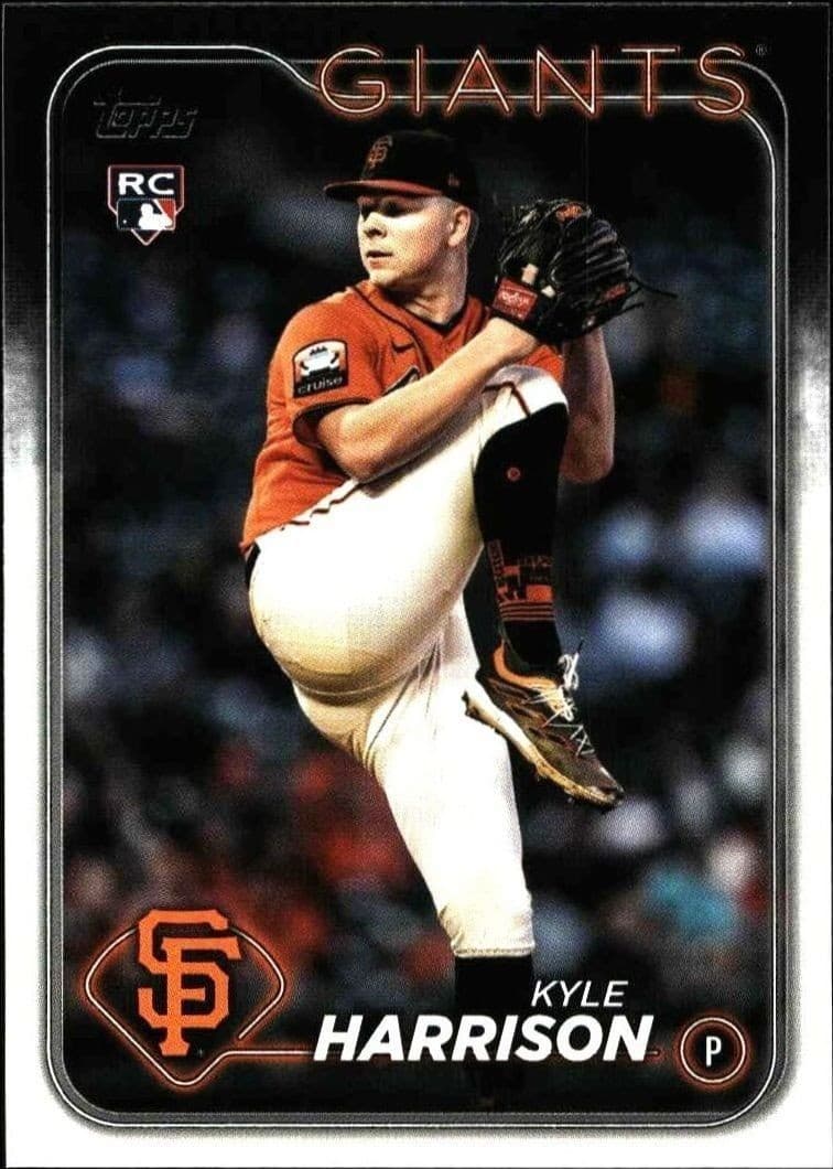 2024 Topps Series 2 Kyle Harrison #667 trading card