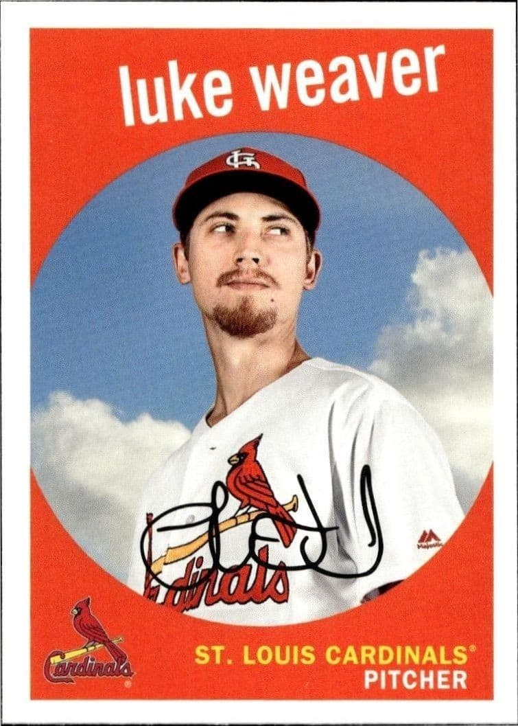 2018 Topps Archives Luke Weaver #43 trading card