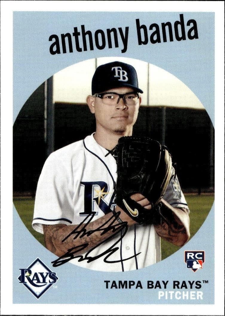2018 Topps Archives Anthony Banda #74 trading card
