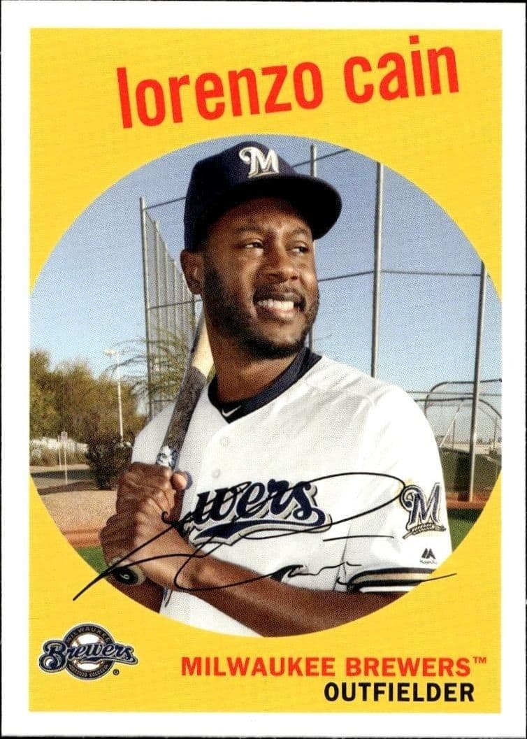 2018 Topps Archives Lorenzo Cain #94 trading card