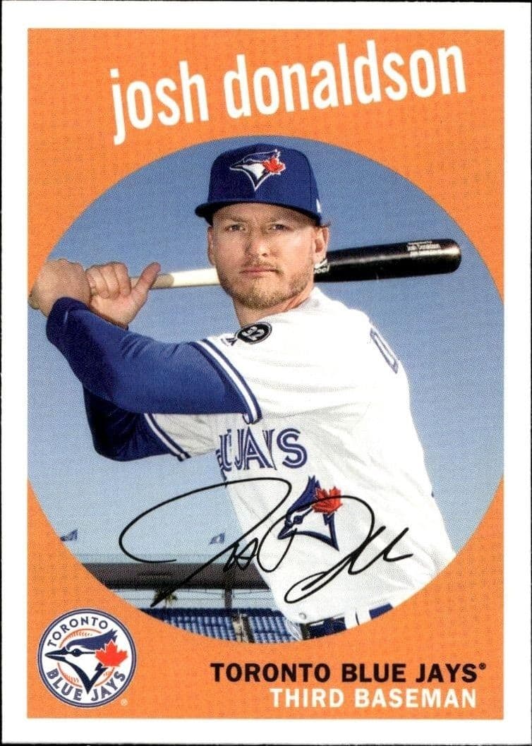 2018 Topps Archives Josh Donaldson #24 trading card
