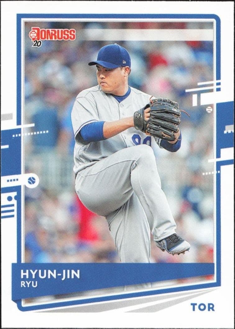 2020 Panini Donruss Hyun-Jin Ryu #79 trading card