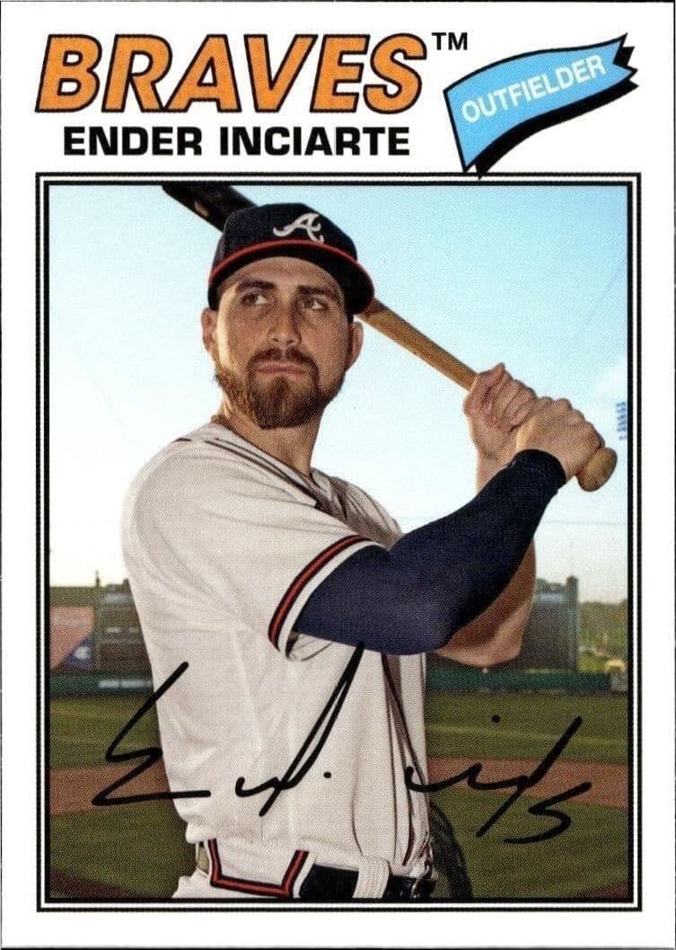 2018 Topps Archives Ender Inciarte #197 trading card