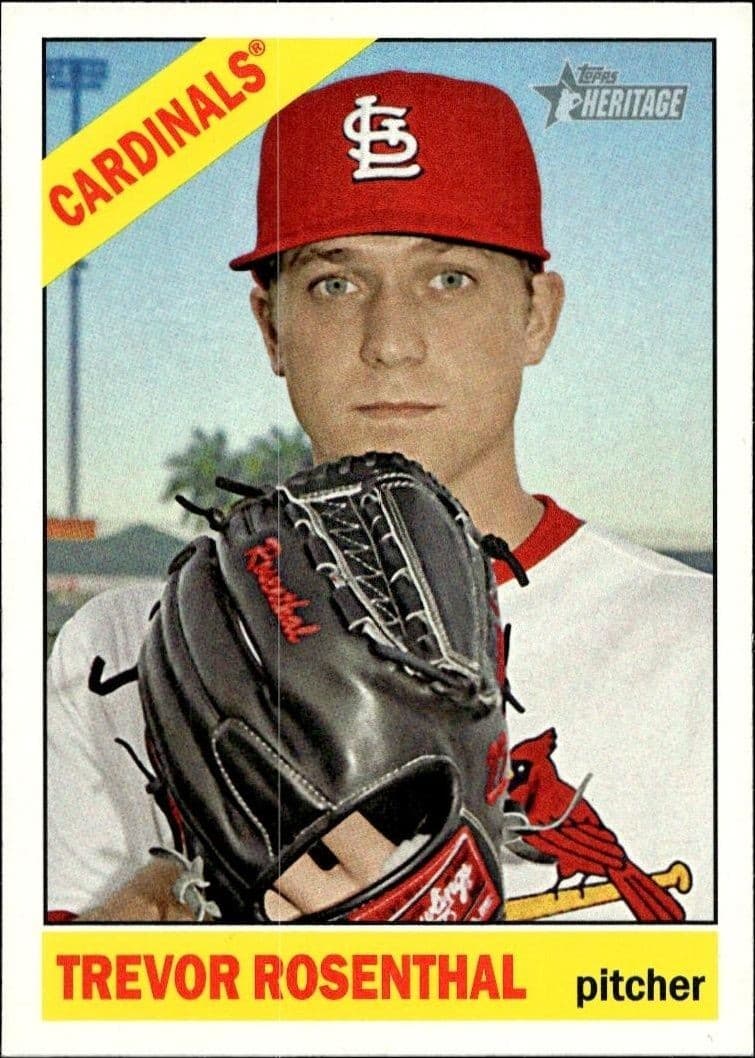 2015 Topps Heritage Trevor Rosenthal #119 trading card