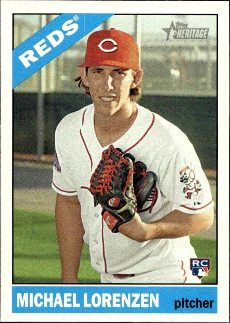 2015 Topps Heritage High Number Michael Lorenzen #660 trading card
