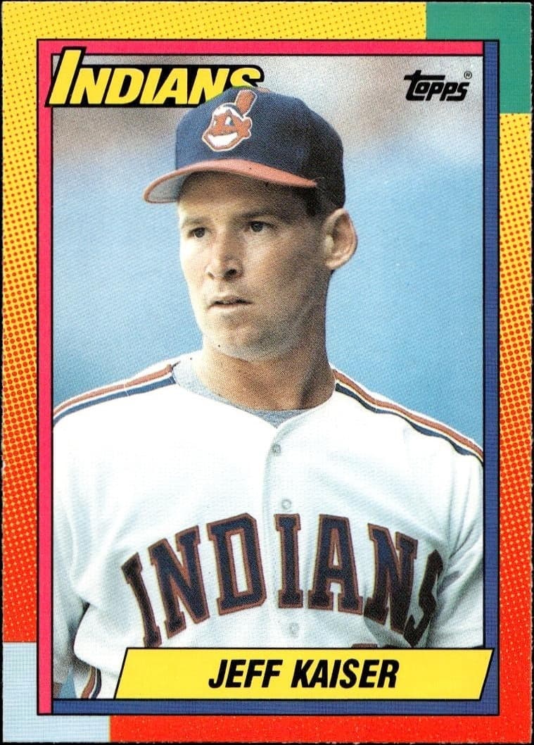 1990 Topps Traded Jeff Kaiser #49T trading card