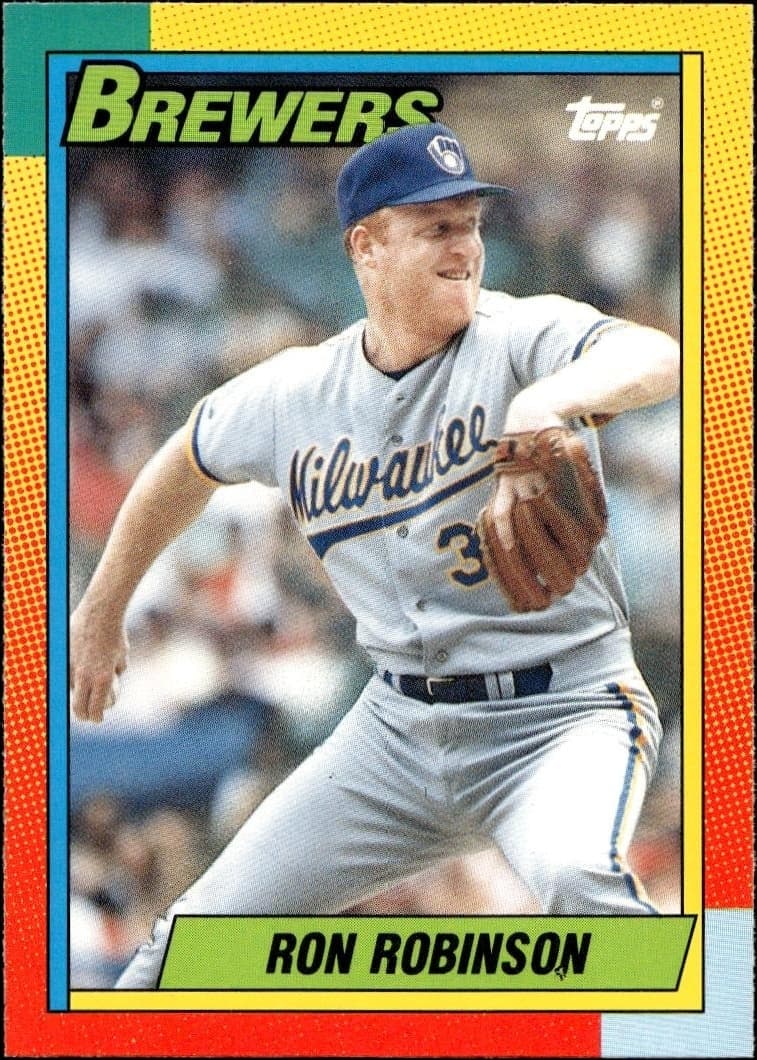 1990 Topps Traded Ron Robinson #104T trading card