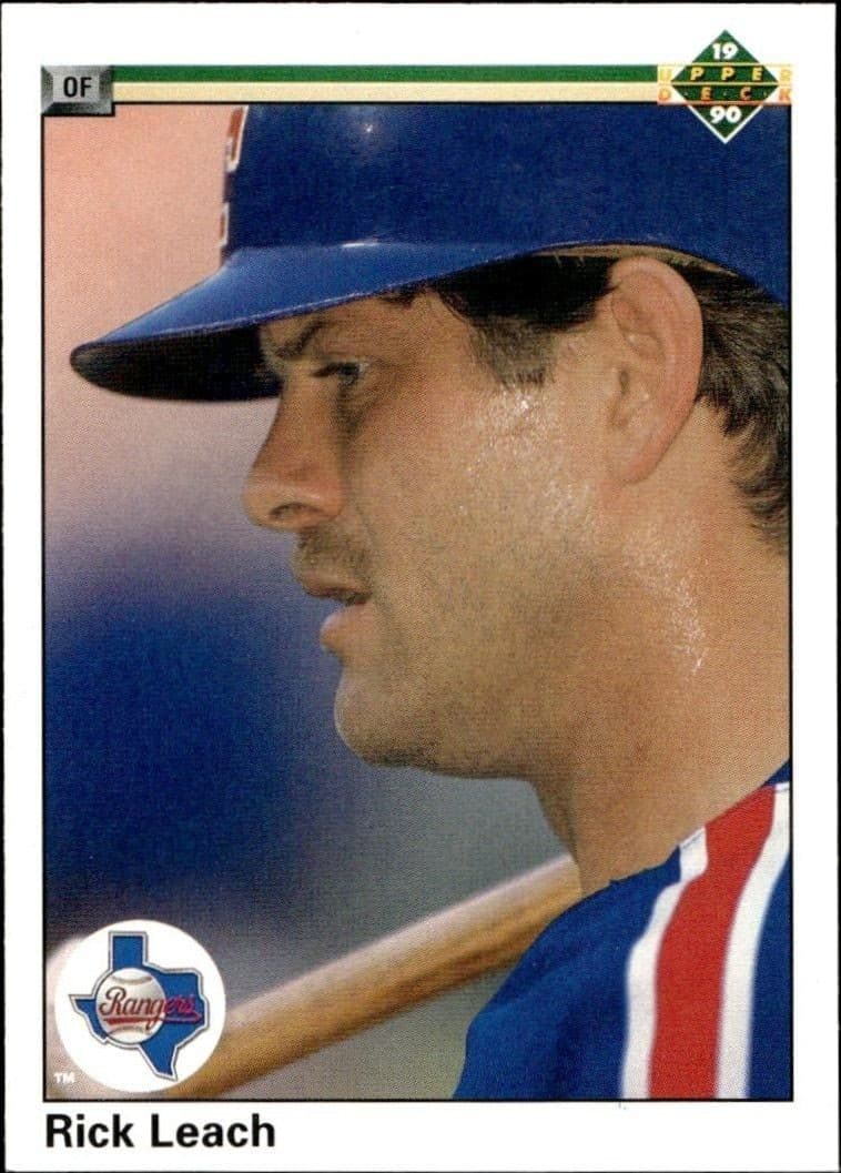 1990 Upper-Deck Low Number Rick Leach #640 trading card