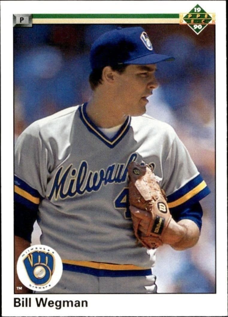 1990 Upper-Deck Low Number Bill Wegman #629 trading card