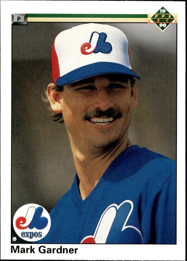 1990 Upper-Deck High Number Mark Gardner #743 trading card