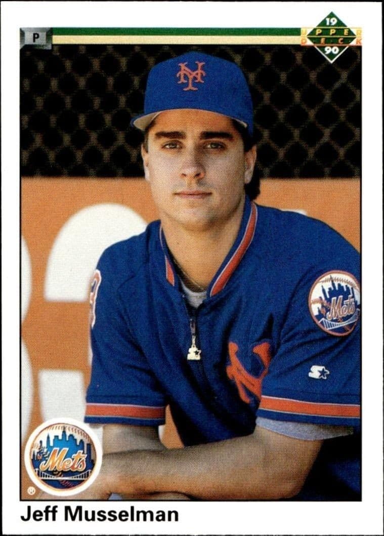 1990 Upper-Deck Low Number Jeff Musselman #585 trading card
