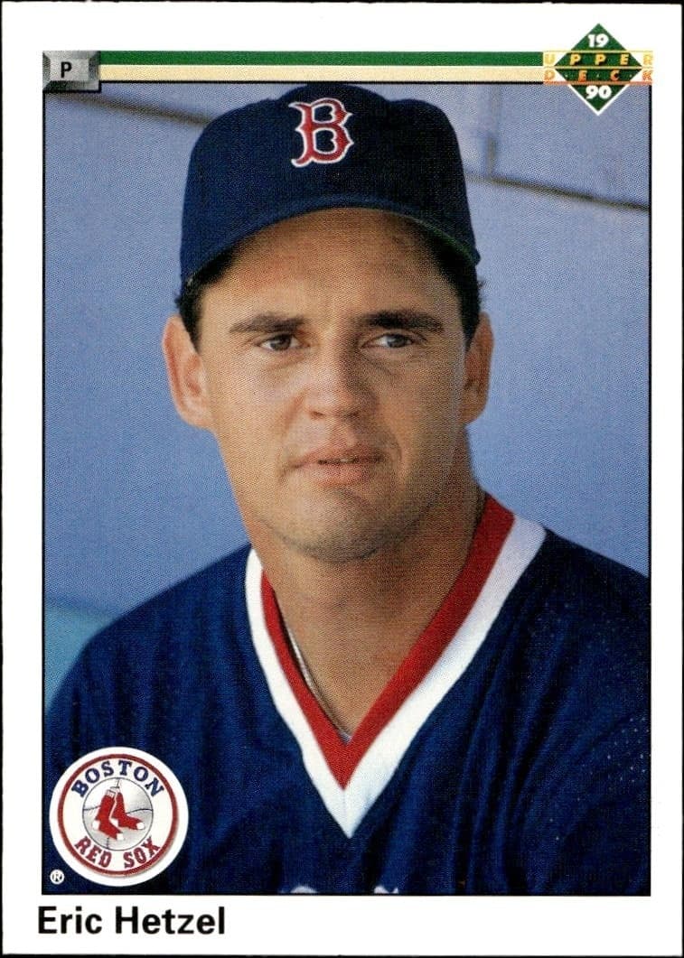 1990 Upper Deck Eric Hetzel #673 baseball trading card front