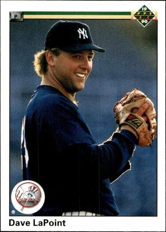 1990 Upper Deck Dave LaPoint #507 baseball trading card front