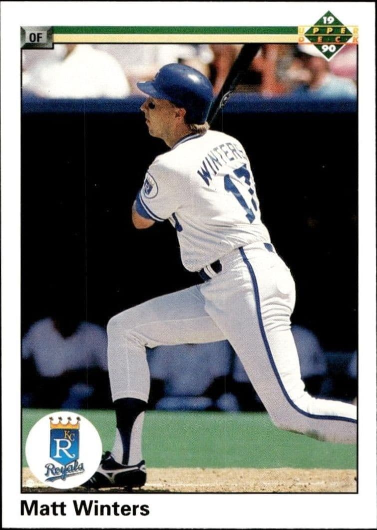 1990 Upper-Deck Low Number Matt Winters #524 trading card