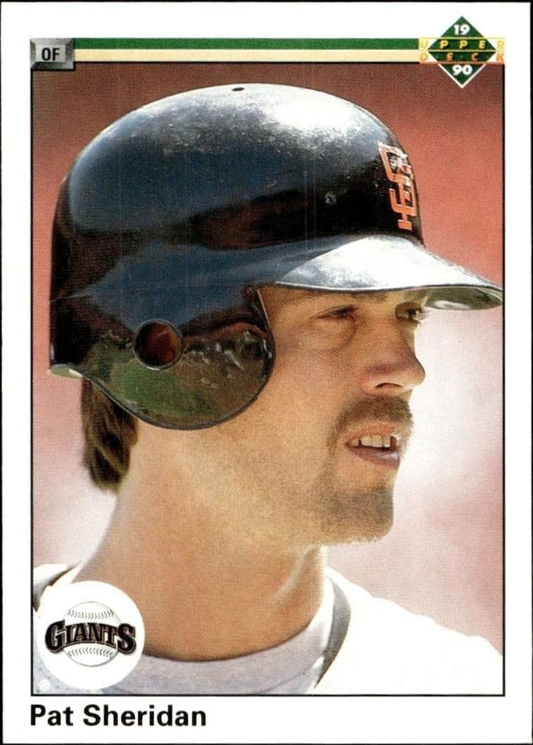1990 Upper-Deck Low Number Pat Sheridan #460 trading card
