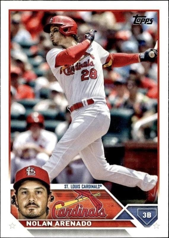 2023 Topps Series 2 Nolan Arenado #500 baseball trading card front