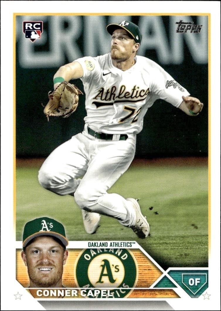 2023 Topps Series 2 Conner Capel #418 baseball trading card front