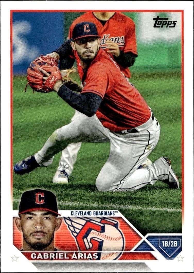2023 Topps Series 2 Gabriel Arias #402 baseball trading card front