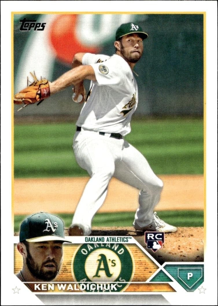 2023 Topps Series 2 Ken Waldichuk #340 baseball trading card front